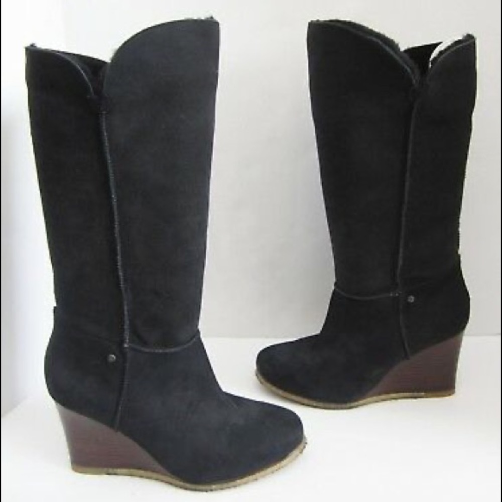 UGG APRELLE Suede Real Fur